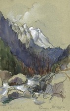 Gertrude keeling watercolour for sale  UK