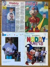 Knitting patterns noddy for sale  NEWPORT