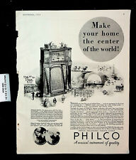 1932 Philco instrumento musical placa de som caseira impressão vintage anúncio 25949 comprar usado  Enviando para Brazil