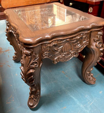 Wood glass top for sale  San Leandro