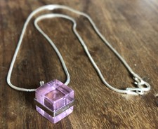 Sterlingsilber quadratische sc gebraucht kaufen  Versand nach Germany