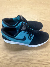 Usado, Tênis masculino Nike steven janoski tamanho 12 /preto, branco e azul-petróleo  comprar usado  Enviando para Brazil