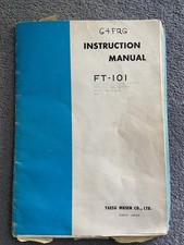 Yaesu 101 instruction for sale  BRISTOL
