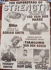 Strongest man signed for sale  SPALDING