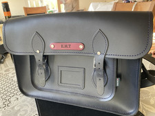 Zatchels black satchel for sale  YORK