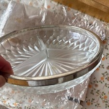 Vintage glass serving for sale  AYLESBURY