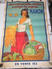 Affiche ancienne publicitaire d'occasion  Antibes