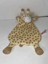 Pelúcia plana girafa Wubbanub Lovey chocalho amarelo bronzeado comprar usado  Enviando para Brazil