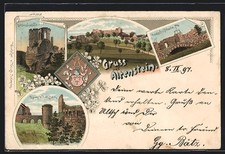 Lithographie altenstein schlos gebraucht kaufen  Berlin