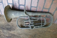 Antique brass horn for sale  Johnson