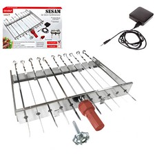 Edelstahl spießdreher sesam gebraucht kaufen  Simmern/ Hunsrück