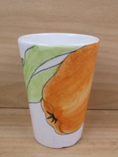 Vecchio bicchiere ceramica usato  Salerno