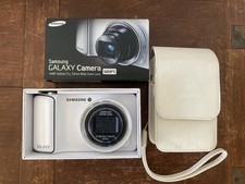 Usado, Câmera SAMSUNG Galaxy 16.3MP Branca EK-GC110 Tela Sensível Ao Toque WiFi Funcionando com Estojo comprar usado  Enviando para Brazil