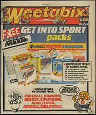 Weetabix sports swimming for sale  SLEAFORD