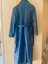 Ledermantel schwarz lang gebraucht kaufen  Krefeld