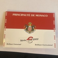 Serie monaco 2002 d'occasion  Marseille XIII