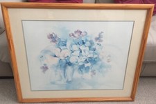 Wood framed vase for sale  NORTHAMPTON