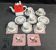 Snoopy tea set for sale  DINGWALL