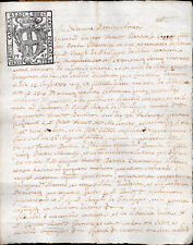 Documento antico carta usato  Italia