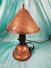 Lâmpada de cobre martelada vintage - Funcionando, usado comprar usado  Enviando para Brazil