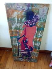 Quadro naif africano usato  Boves