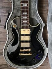 2002 MIK Epiphone Les Paul Custom Black Beauty Guitar 3-pickup com estojo rígido comprar usado  Enviando para Brazil