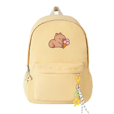 Mochila infantil capivara de volta às aulas bolsa livro mochila fofa personalizada para crianças comprar usado  Enviando para Brazil