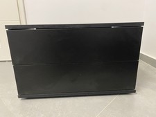 Schrank schubladen schwarz gebraucht kaufen  Nürnberg