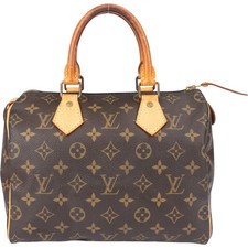 Louis Vuitton Canvas Monogram Speedy 25 Handbag Tasche comprar usado  Enviando para Brazil
