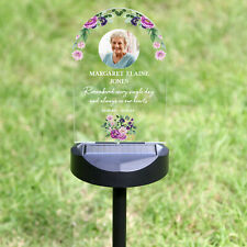 Personalised solar light for sale  UK