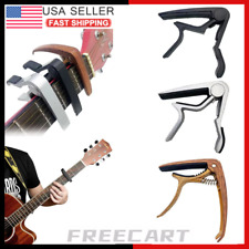 Guitarra Capo Trigger Quick Change Key Clamp Ukulele Mandolin Acústico Elétrico EUA comprar usado  Enviando para Brazil