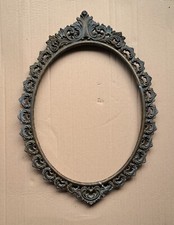 Cornice ovale metallo usato  Italia