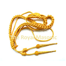 Aiguillette gold mylar for sale  HEREFORD