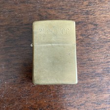 Zippo lighter brass for sale  Belle Plaine