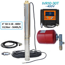 Tiefbrunnenpumpe 400v 5bar gebraucht kaufen  Hemau