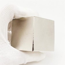 Imán de cubo rectangular de tierras raras fuerte grande 50 mm x 50 mm x 50 mm NdFeB 2""x2""x2"" pulgadas segunda mano  Embacar hacia Mexico