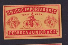 Antique match tag d'occasion  Expédié en Belgium