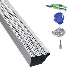 Gutter guards inch for sale  White