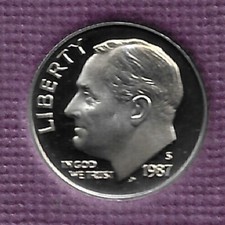 1987 proof roosevelt for sale  North Port