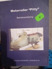 Pitty motorroller betriebsanle gebraucht kaufen  Dresden