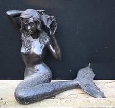 Bronze mermaid fountain for sale  POTTERS BAR