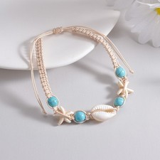 Bracelet turquoise coquillage d'occasion  Expédié en France