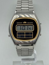 Orient IT658103-40 Relógio de Pulso Solar Quartzo Japão Data/Dia Vintage Muito Raro comprar usado  Enviando para Brazil