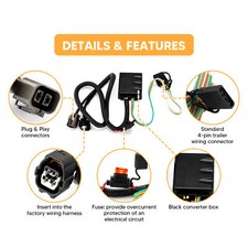 Way trailer wiring for sale  USA