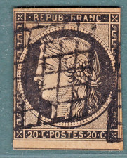 Timbre 1849 ceres d'occasion  La Brède