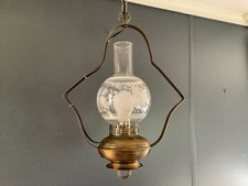 Victorian brass hanging for sale  Kossuth