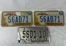 vintage license plates for sale  Jasper