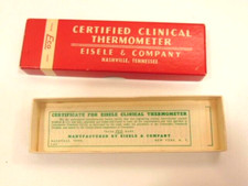 caixa de termômetro Eco Clinical mais antiga e vazia com instruções (sem termômetro) comprar usado  Enviando para Brazil