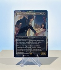 Promoção Squall, SeeD Mercenary Standard Showdown Borderless FOIL Final Fantasy quase perfeito, usado comprar usado  Enviando para Brazil