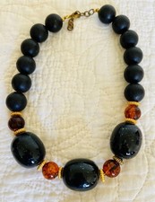 Statement bead necklace for sale  Eatonton
